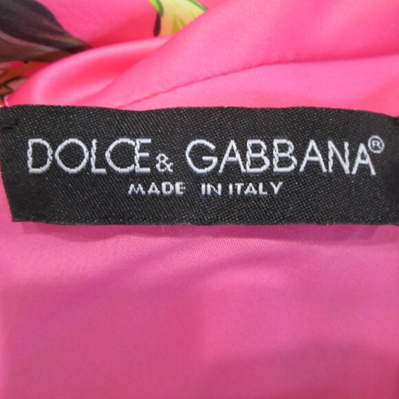 *SOLD* Dolce & Gabbana Long Sleeve Midi Rabbit Dress - Picture 14 of 14